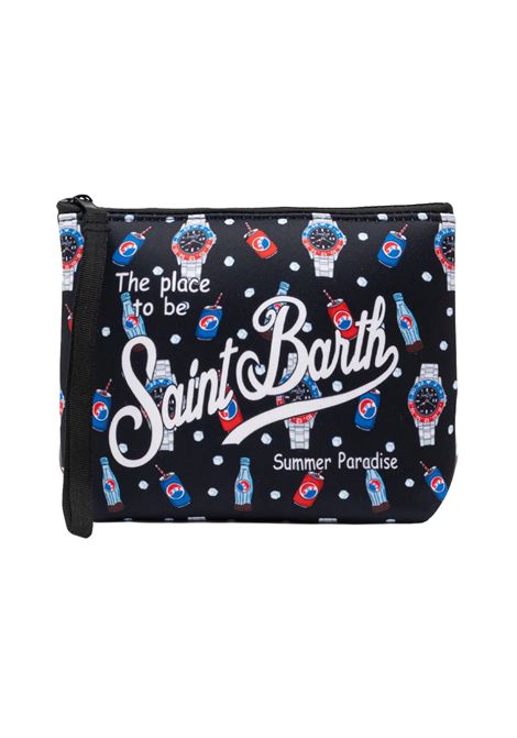 Pochette Mc2 Saint Barth Aline Watch Brack nera unisex scuba MC2 SAINT BARTH | Pochette | ALINE02128H00